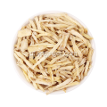 Tiras pequenas de gengibre de rizoma de Yunnan desidratadas